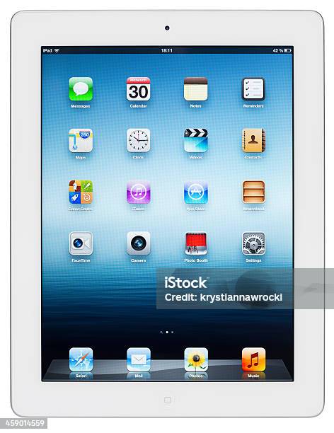 Ipad 3 — стоковые фотографии и другие картинки GAFAM - GAFAM, iPad, Без людей