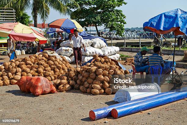 Venta De Coconuts Foto de stock y más banco de imágenes de Adulto - Adulto, Agricultura, Aire libre