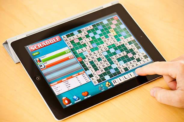 글자 게임 apple ipad 2 - ipad ipad 2 editorial digital tablet 뉴스 사진 이미지