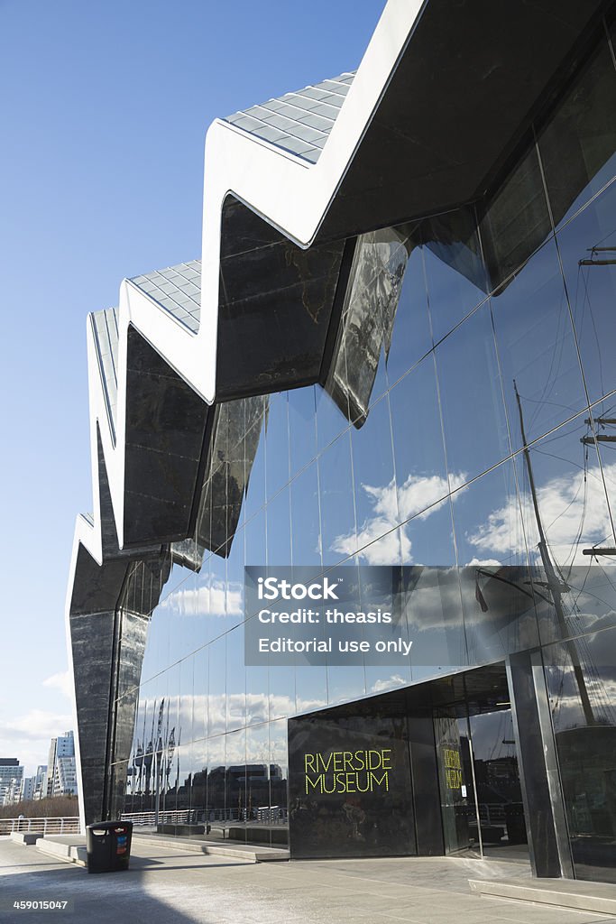 El Museo Riverside, Glasgow - Foto de stock de Arquitectura libre de derechos