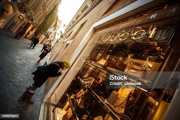 Gucci Store In Via Frattina Rome Stock Photo - Download Image Now - Gucci,  Rome - Italy, Store - iStock