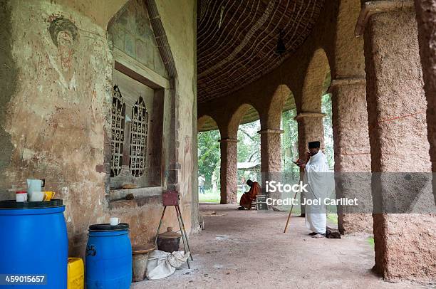 Kibran Gabriel Monastery At Lake Tana Stock Photo - Download Image Now - Lake Tana, Monastery, Adult
