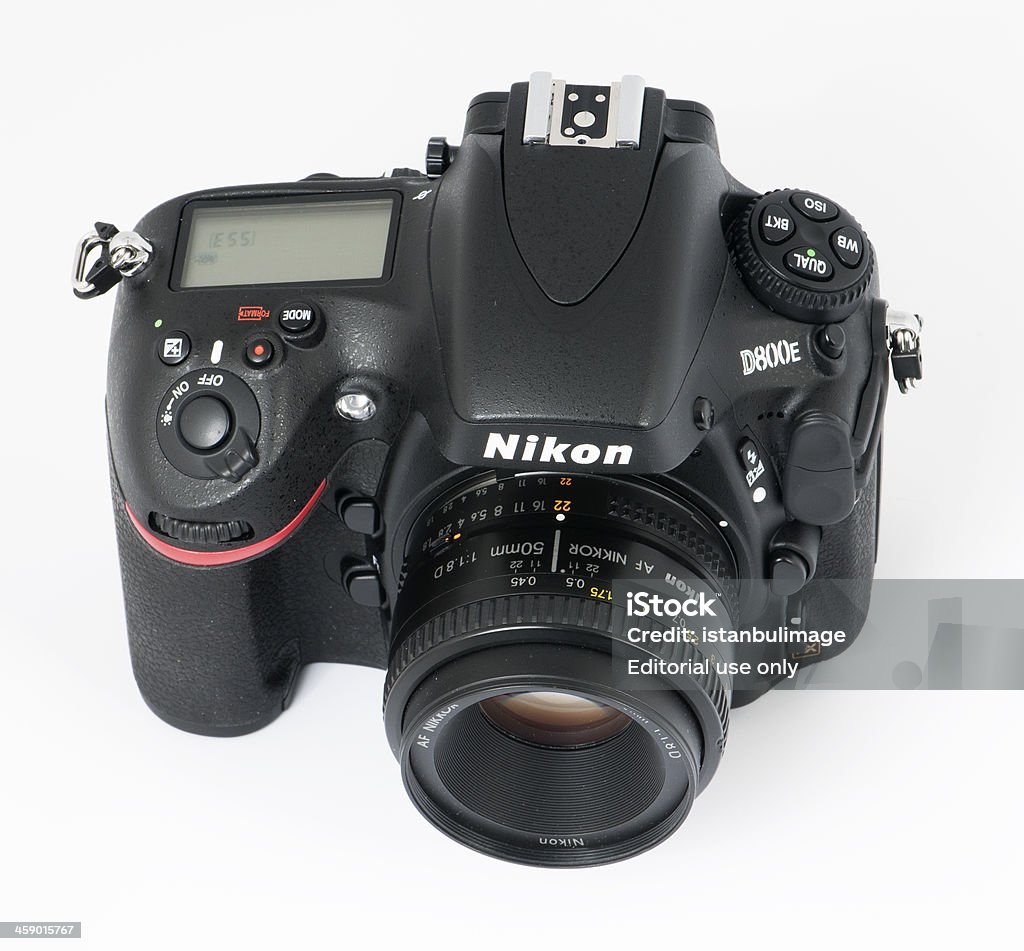 Nikon D800 цифровые и 1,8 линз 50 мм - Стоковые фото Full HD Format роялти-фри