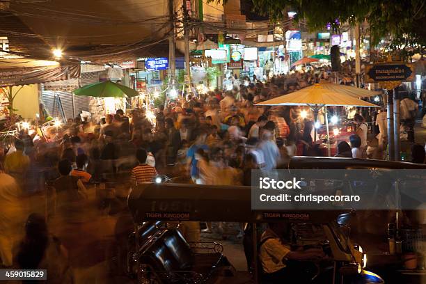 Chiang Mai Noc Scena Rynku - zdjęcia stockowe i więcej obrazów Nocny targ - Nocny targ, Prowincja Chiang Mai, Azja