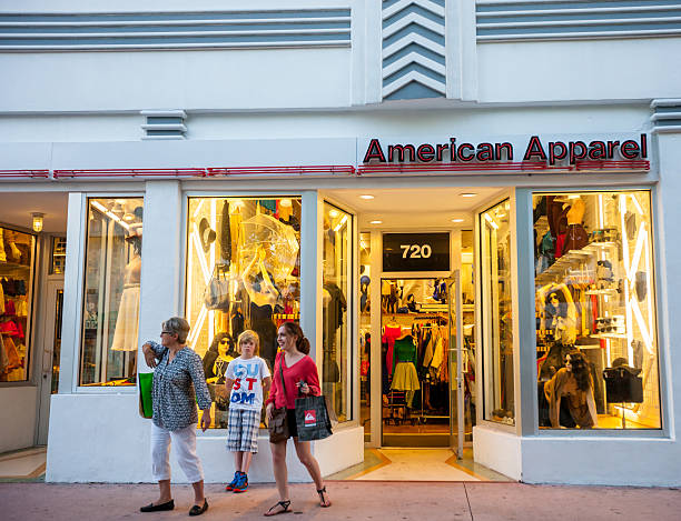 American Apparel Store Entrance Miami Beach Stock Photo - Download Image  Now - Abraham Lincoln, Adult, American Apparel - iStock