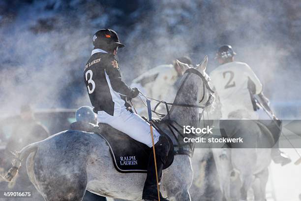 Snow Polospieler Exchange Ponys Stockfoto und mehr Bilder von Polo - Polo, Pferd, Winter