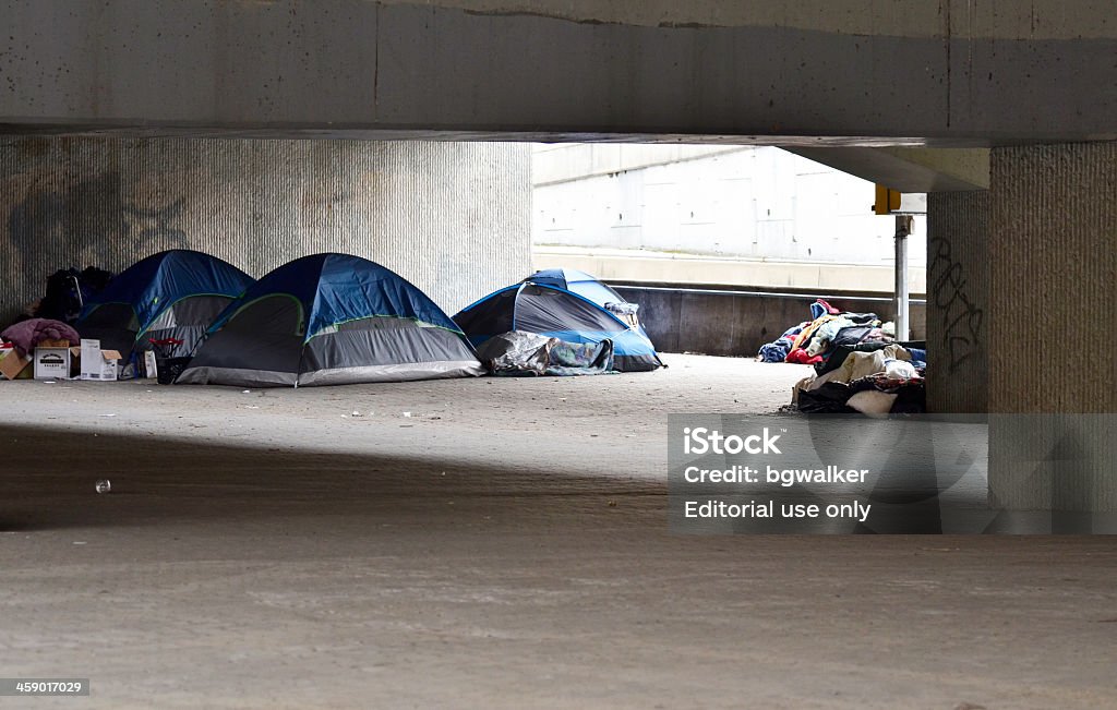 Obdachlos Communithy - Lizenzfrei Obdachlosigkeit Stock-Foto