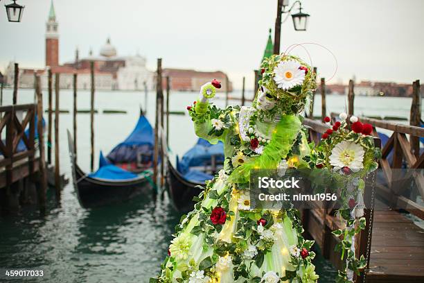 Mask At Venice Carnival 2013 In St Marks Basin Stock Photo - Download Image Now - Traveling Carnival, Winter, 2013