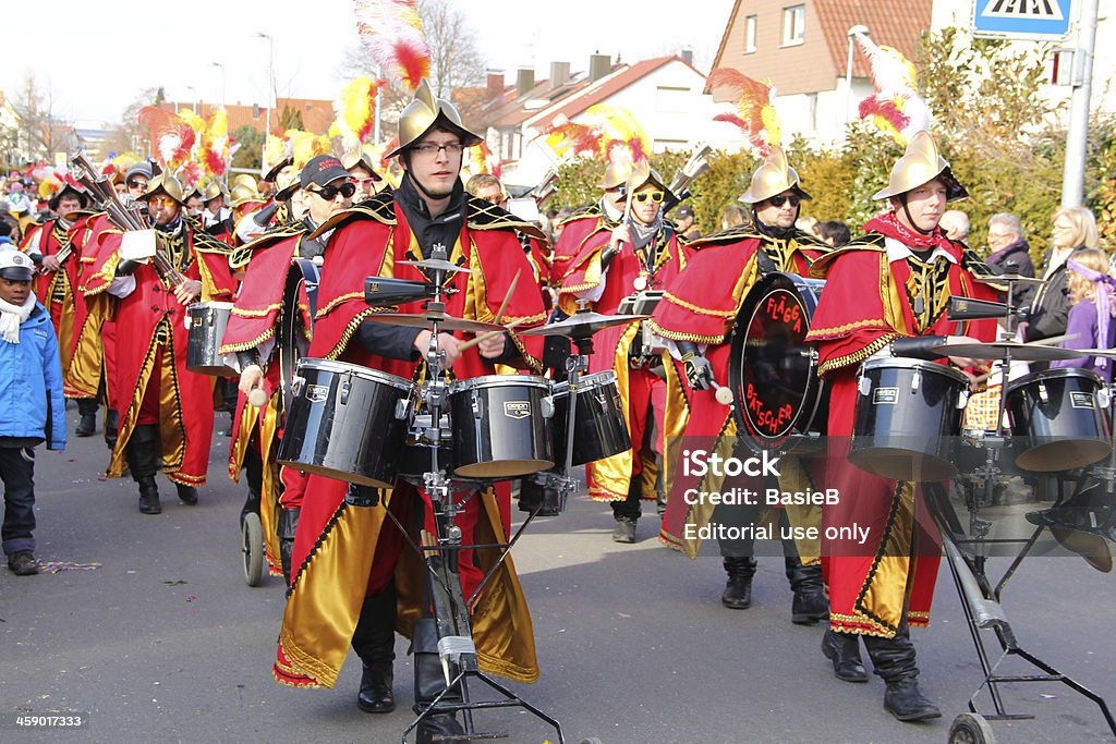 Carnival Straßen parade. - Lizenzfrei Baden-Württemberg Stock-Foto