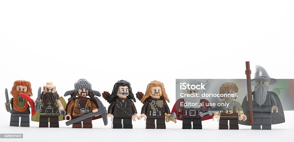 Lego Figures From The Hobbit Serie Stock Photo - Download Image - Lego, The - iStock