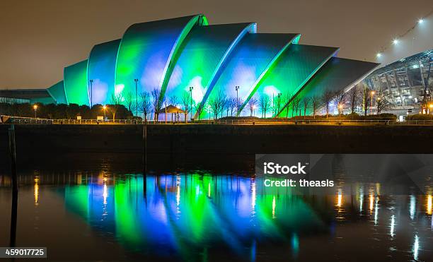 Secc Glasgow - Fotografias de stock e mais imagens de Glasgow - Escócia - Glasgow - Escócia, Horizonte Urbano, Centro de Conferência