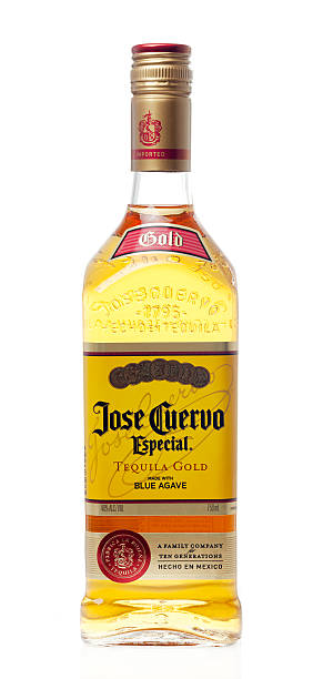 Jose Cuervo Tequila Special "Richmond, Virginia, USA - March 7th, 2013: A Bottle Of Jose Cuervo Especial Tequila Isolated On A White Background." blue agave photos stock pictures, royalty-free photos & images