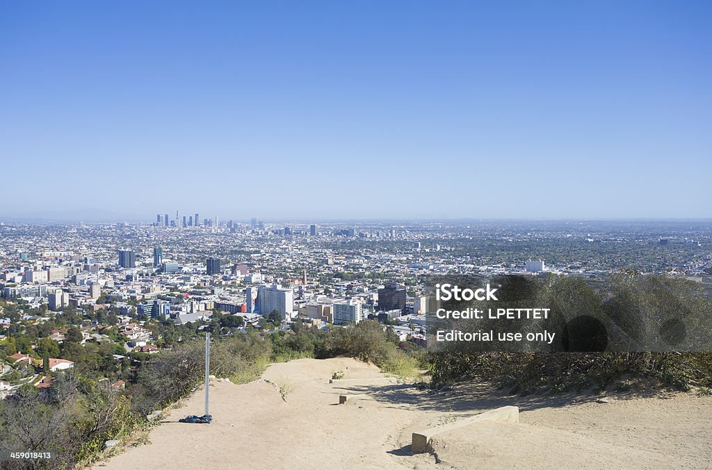 Runyon キャニオンのハイキングトレイル - アメリカ合衆国のロイヤリティフリーストックフォト