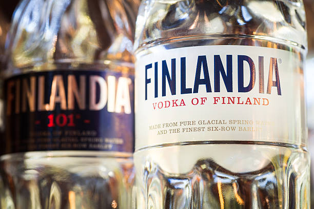 Finland Vodka stock photo
