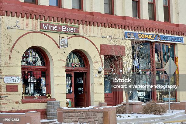 Facciate Negozio Manitou Springs - Fotografie stock e altre immagini di Ambientazione esterna - Ambientazione esterna, Cittadina, Cittadina americana