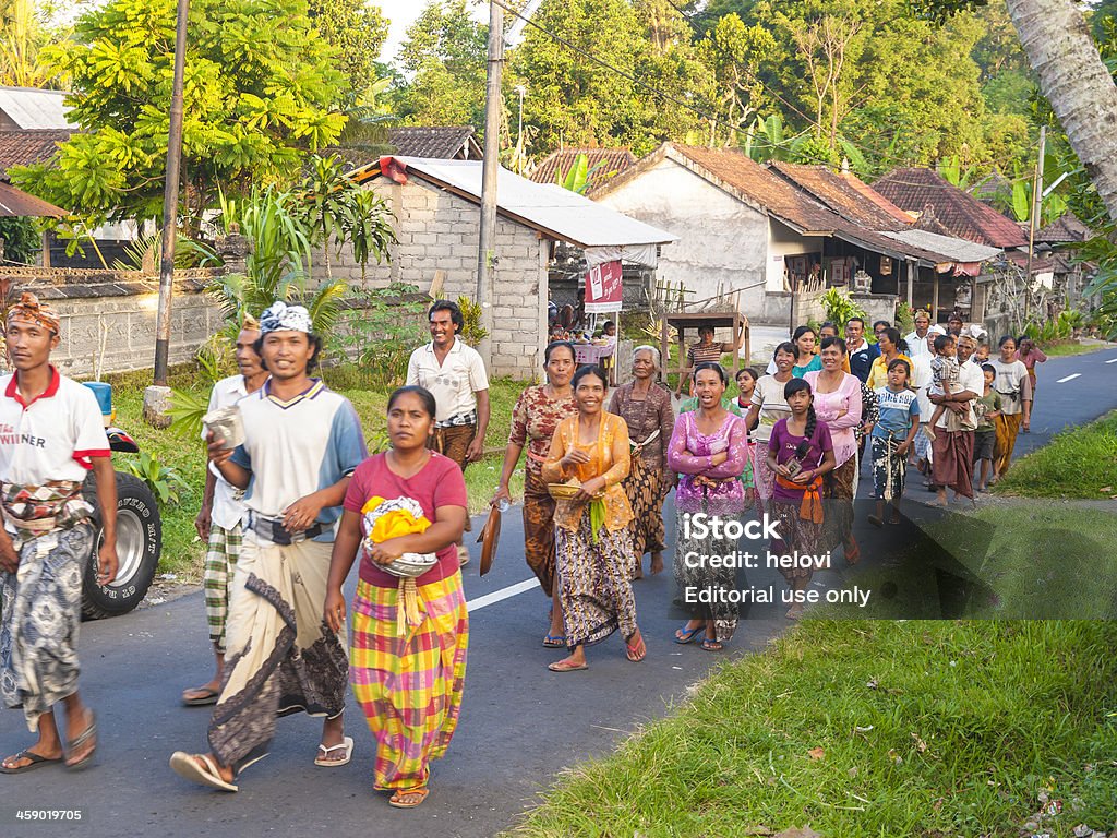 Persone a Bali - Foto stock royalty-free di Ubud