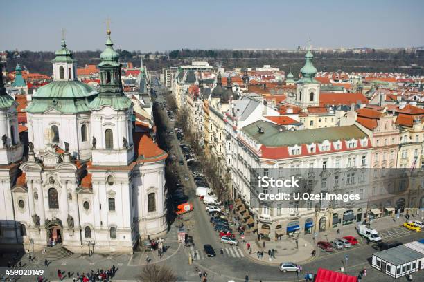 Prague Old Town Square Stockfoto und mehr Bilder von Architektur - Architektur, Außenaufnahme von Gebäuden, Fotografie