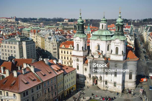 Prague Old Town Square Stockfoto und mehr Bilder von Architektur - Architektur, Außenaufnahme von Gebäuden, Fotografie