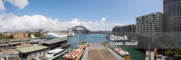 Circular Quay シドニーハーバーブリッジ - オーストラリアのストックフォトや画像を多数ご用意 - オーストラリア, クルーズ船, サーキュラーキー