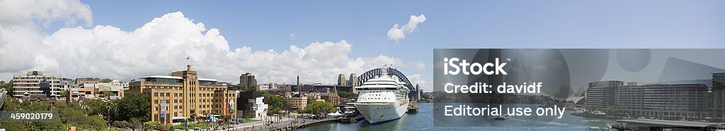 Circular Quay ブリッジ、オペラハウスとシドニー,オーストラリア - シドニー現代美術館のロイヤリティフリーストックフォト