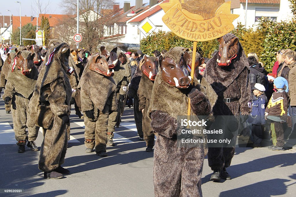 Carnival Straßen parade. - Lizenzfrei Baden-Württemberg Stock-Foto