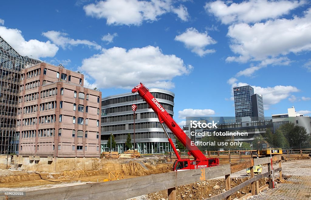 Baustelle in Stuttgart - Lizenzfrei Architektur Stock-Foto