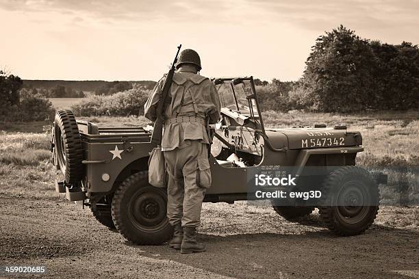 Die Willys Mb Uns Armeejeep Stockfoto und mehr Bilder von Geländewagen - Geländewagen, Jeep, Vierradantrieb