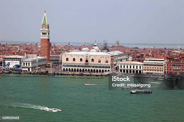 Photo libre de droit de Paysage De Venise banque d'images et plus d'images libres de droit de Basilique Saint-Marc - Basilique Saint-Marc, Italie, Bateau de voyageurs