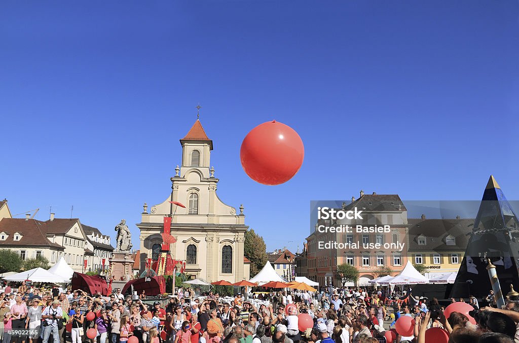 Venetian Fair in Ludwigsburg - Lizenzfrei Akrobat Stock-Foto