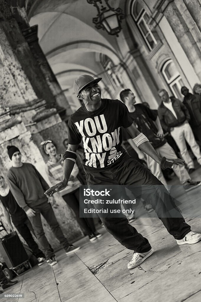 Dançarino de Hip-Hop em Lisboa - Royalty-free Adulto Foto de stock