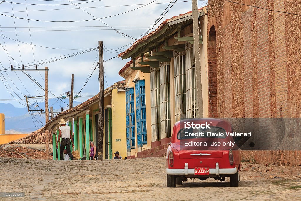 Vintage voiture de Trinité et de Cuba - Photo de Amérique latine libre de droits