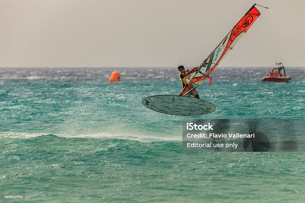 Windsurf & Kiteboarding copa mundial, isla de Fuerteventura - Foto de stock de Actividades recreativas libre de derechos