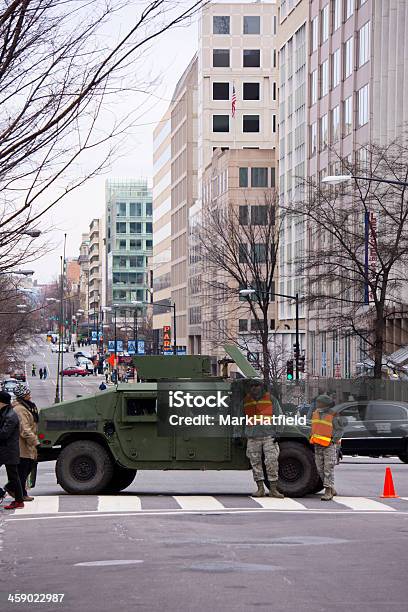 Military Vehicle And Soldiers In Dc Stock Photo - Download Image Now - Activity, Antenna - Aerial, Armed Forces