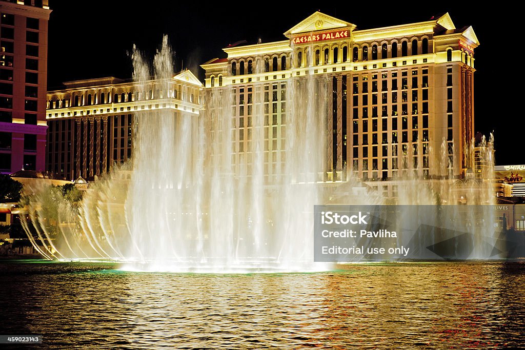 Bellagio Hotel und Casino, Las Vegas, Nevada, USA - Lizenzfrei Architektur Stock-Foto
