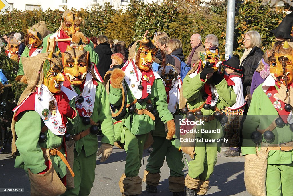 Carnival Straßen parade. - Lizenzfrei Baden-Württemberg Stock-Foto