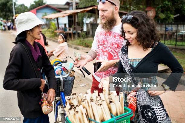 Fornecedor De Comida De Bicicleta - Fotografias de stock e mais imagens de Arroz - Alimento Básico - Arroz - Alimento Básico, Bambu - Material, Bicicleta