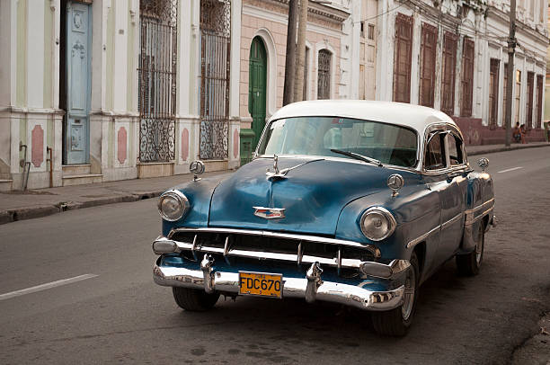 쉐비 - chevrolet havana cuba 1950s style 뉴스 사진 이미지