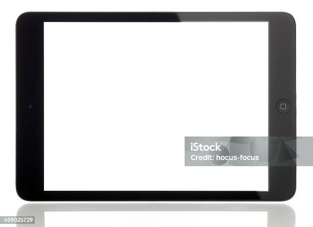 Apple Ipad Mini Foto de stock y más banco de imágenes de Tableta digital - Tableta digital, iPad, En blanco