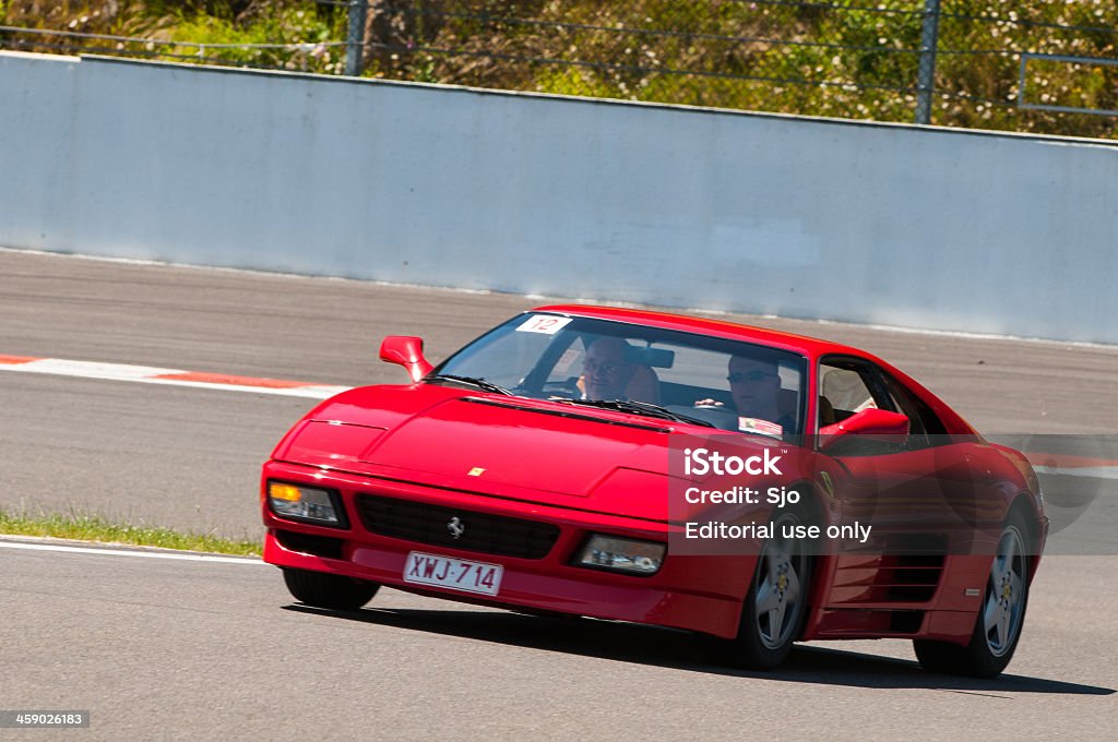 Ferrari 348 GTB - Zbiór zdjęć royalty-free (Circuit de Spa-Francorchamps)