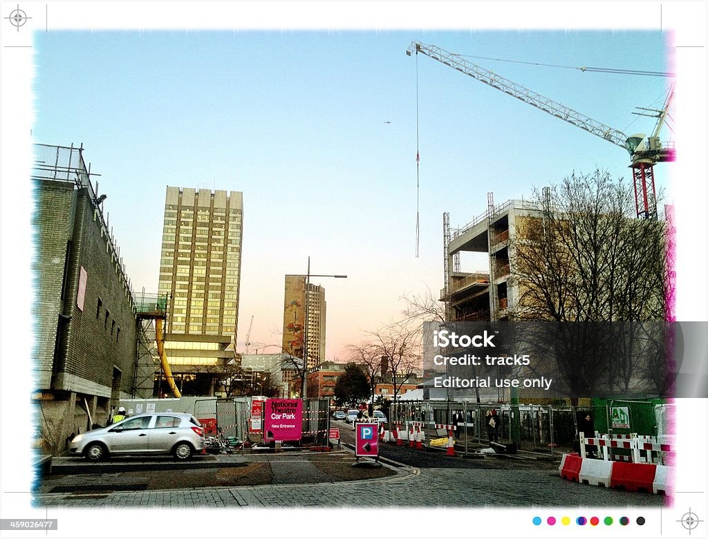 Лондон развития - Стоковые фото Overhead Crane роялти-фри