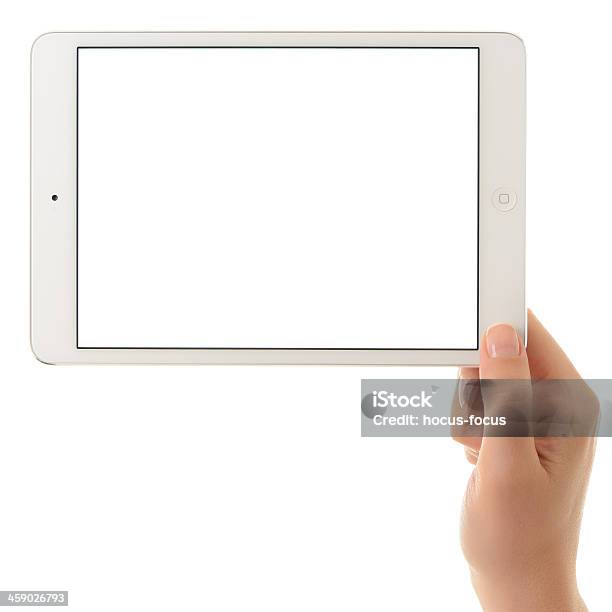 Leere Weiße Leinwand Ipadmini Stockfoto und mehr Bilder von Leer - Leer, Tablet PC, Unbeschrieben