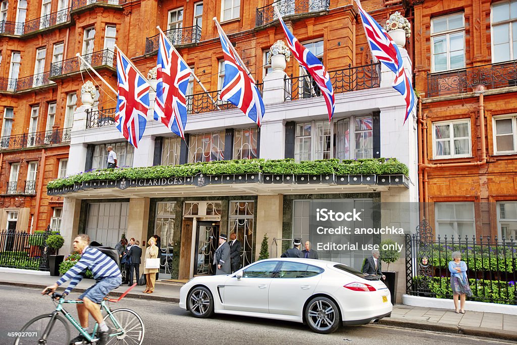 Claridges Hotel in London, GB - Lizenzfrei Gordon Ramsay Stock-Foto