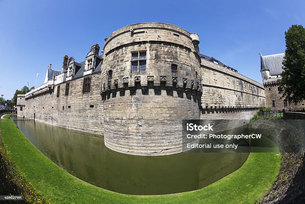 Zamek w Brittany Dukes - Zbiór zdjęć royalty-free (Nantes)