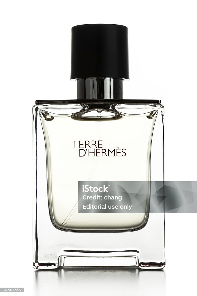 Terre d Eau de Toilette'Hermes - Foto de stock de Borrifador de Perfume royalty-free