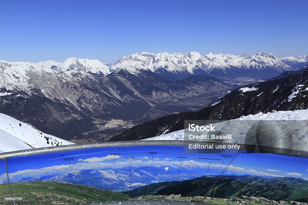 Wettersteingebirge - Lizenzfrei Alpen Stock-Foto