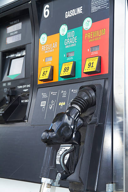 citgo газ насос с высокие цены - gas fuel pump labeling fuel and power generation стоковые фото и изображения