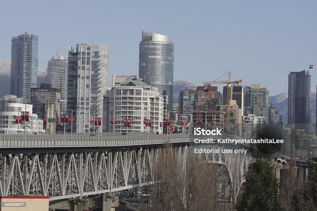 Der Granville Street Bridge, Vancouver - Lizenzfrei Architektur Stock-Foto