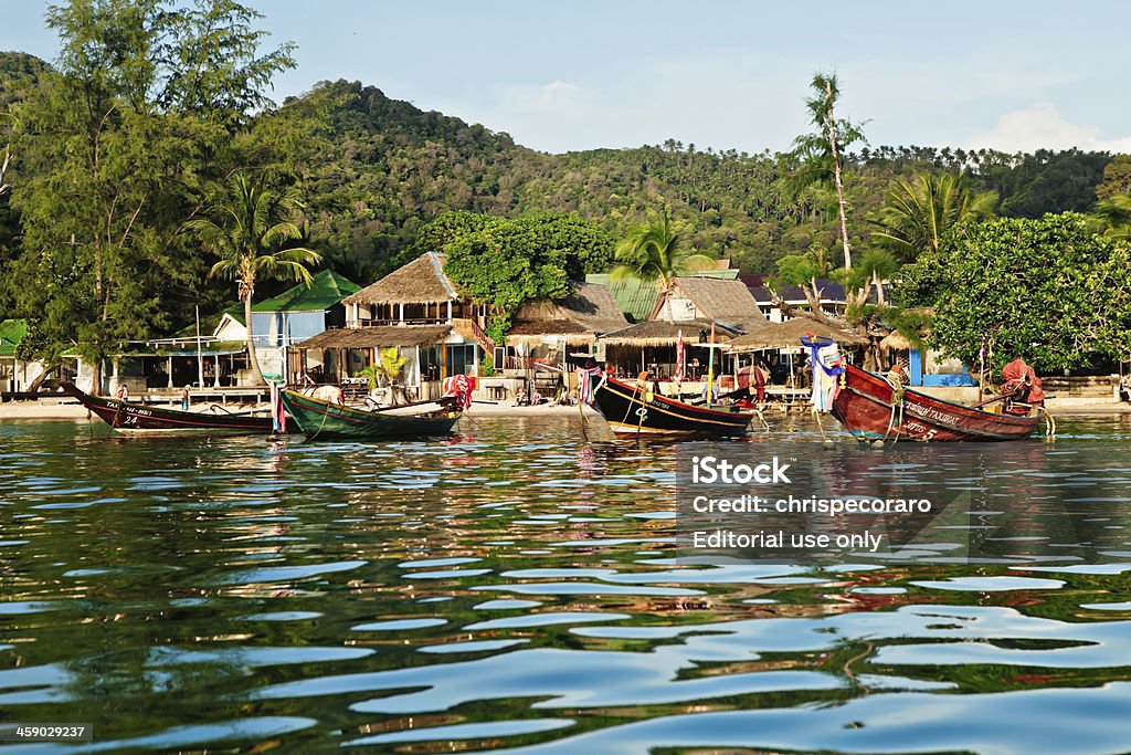 Longtail łodzi Koh Tao - Zbiór zdjęć royalty-free (Azja)