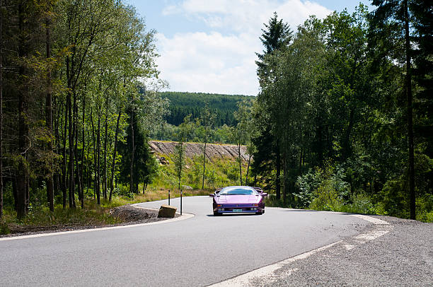 lamborghini diablo se30 - supercar racecar collectors car domestic car stock-fotos und bilder