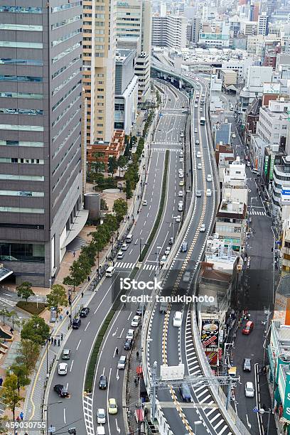 Photo libre de droit de Routes À Osaka banque d'images et plus d'images libres de droit de Asie - Asie, Autoroute, Centre-ville